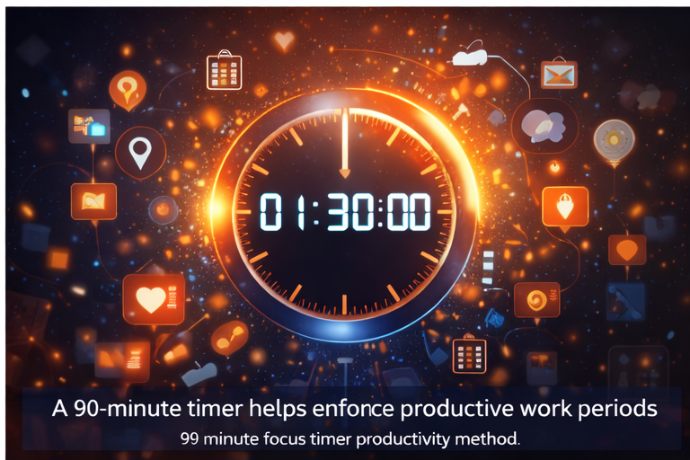 90 Minute Timer Focus